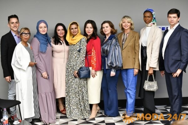 Участники второй сессии Russia. Modest Fashion Week 2019 в Москве