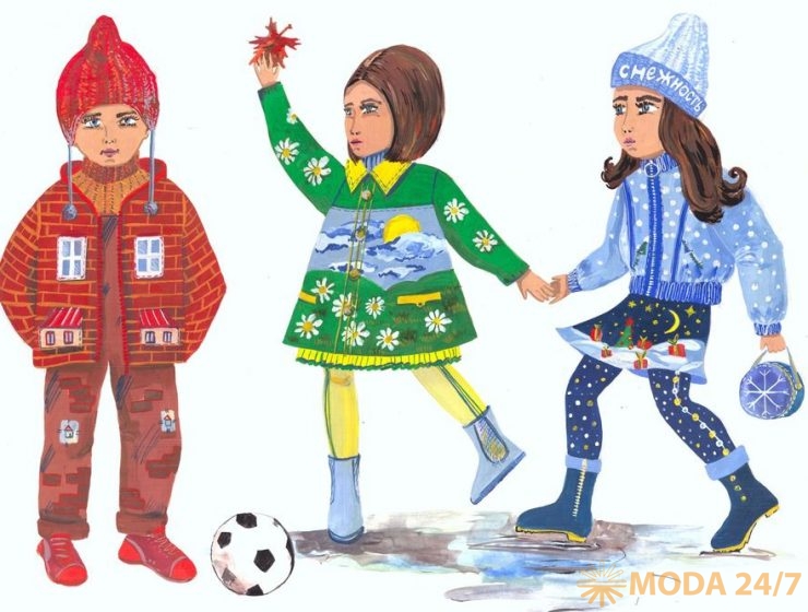 Рисунок вдохновивший коллекцию, Алина Березина