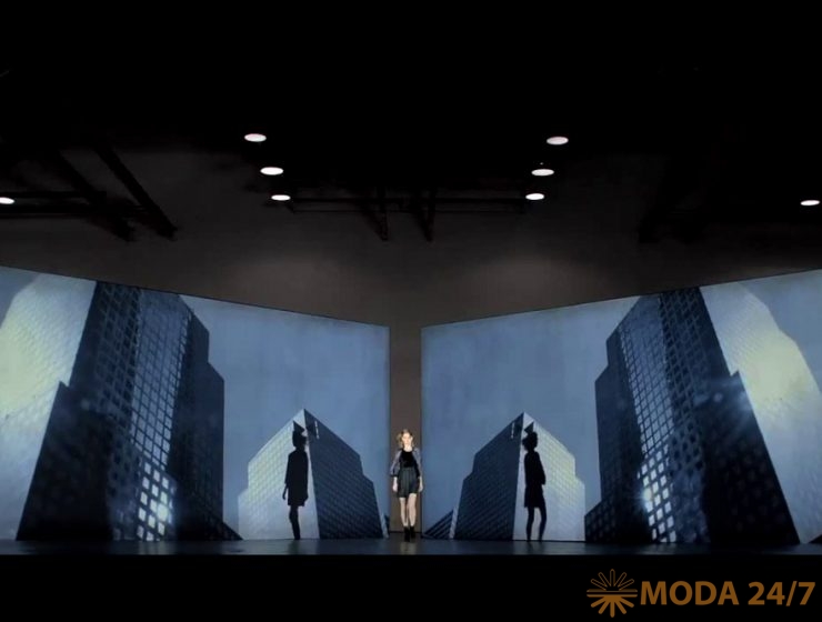 Московский международный кинофестиваль дизайна. Кадр из рекламного ролика: израильский модельер Эли Тахари (Elie Tahari)