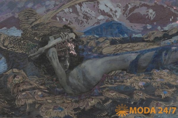 Врубель летящий. «Демон поверженный», М.А. Врубель, 1902