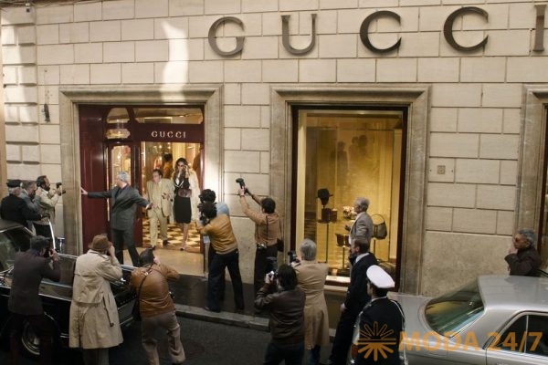 Магазин Gucci в Нью-Йорке, кард из фильма «<strong srcset=