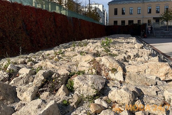 04 Фрагмент стены Белого города на Покровском бульваре