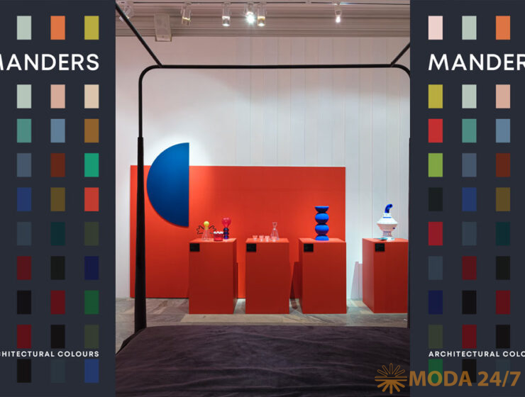 Manders представляет собственную «Архитектурную палитру» цветов