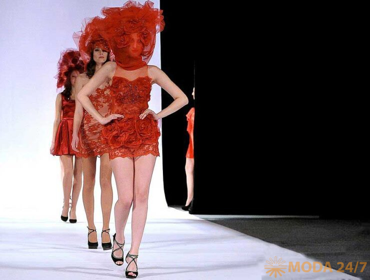 Коллекция «Империя красных роз» Fashion day Academy Kaurtseva