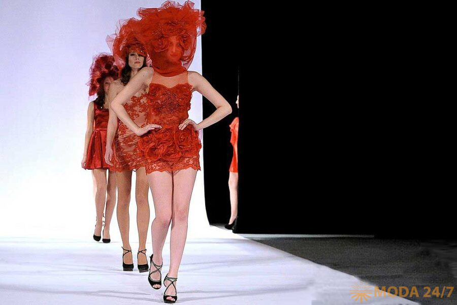Коллекция «Империя красных роз» Fashion day Academy Kaurtseva
