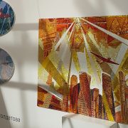 Мозаика, Ольга Солдатова на стенде галереи «Веллум», Cosmoscow 2023