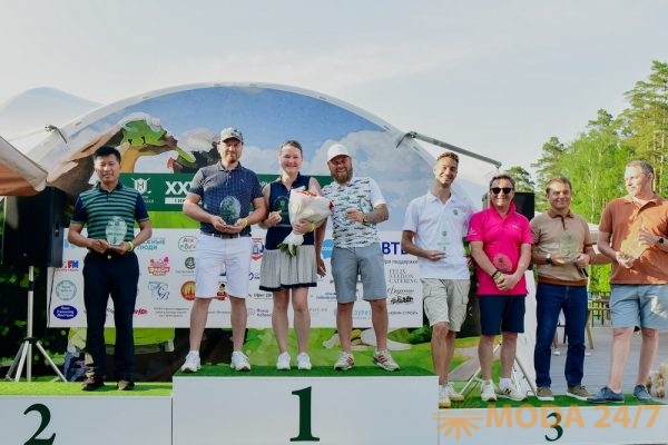 Благотворительный турнир по гольфу – победители гольф-турнира