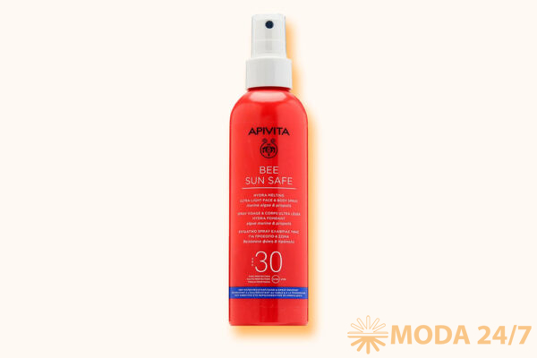 Солнцезащитный спрей для лица и тела Bee Sun Safe Hudra Melting Ulta-light Face and Body Spray SPF 30