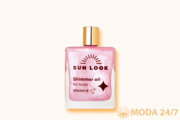 Розовый Масло-шиммер Sun Look