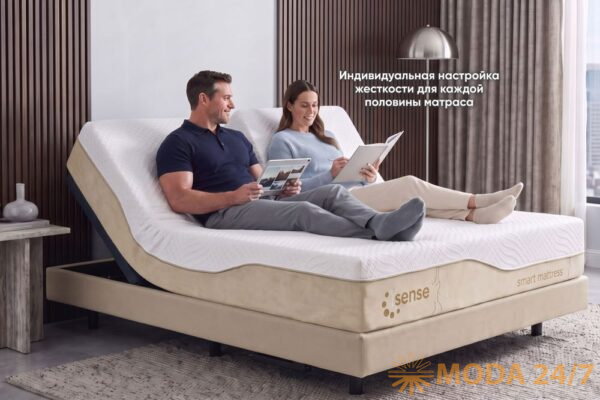 Спальная система Askona Smart Bed – трансформируемое основание и матрас с технологией iSense